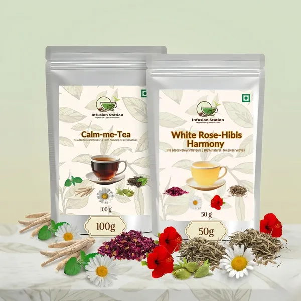 Sleep_&_Serenity_Duo_|_Calm-Me-Tea_&_Pure_White_Rose-Hibis_|_100_Gm_And_50_Gm