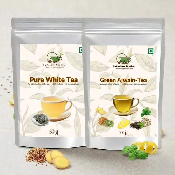 Gut_&_Glow_Duo_|_Pure_White_Tea_&_Green_Ajwain_Tea_|_50_Gm_&_100_Gm