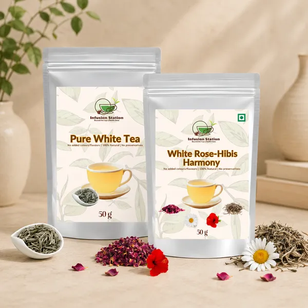 White_Rose-Hibiscus_Tea_And_Pure_White_Tea_|_Pack_Of_2_|_50_Gm_Each