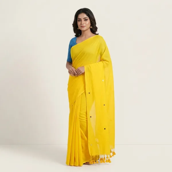 Gini_Khadi_Handloom_With_Bp_Tassels