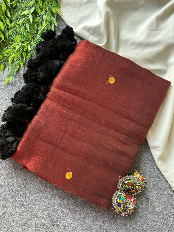 Gini_Khadi_Handloom_With_Bp_Tassels