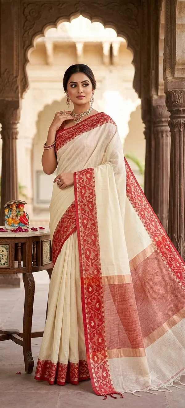 Kotha_border_Red_White