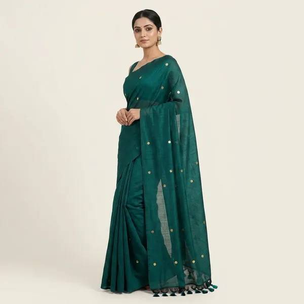 Gini_Khadi_Handloom_With_Bp_Tassels