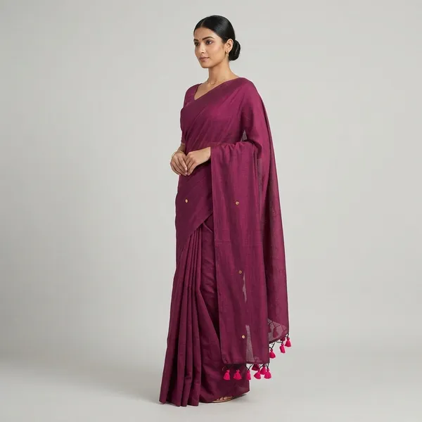 Gini_Khadi_Handloom_With_Bp_Tassels