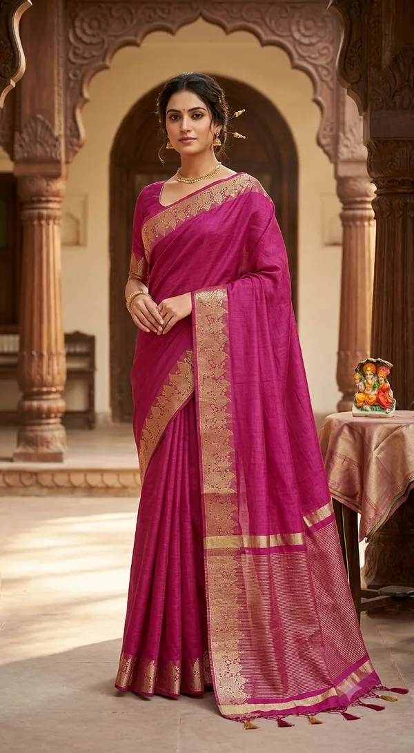 Tasar_Matka_saree