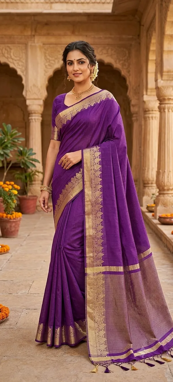 Tasar_Matka_saree