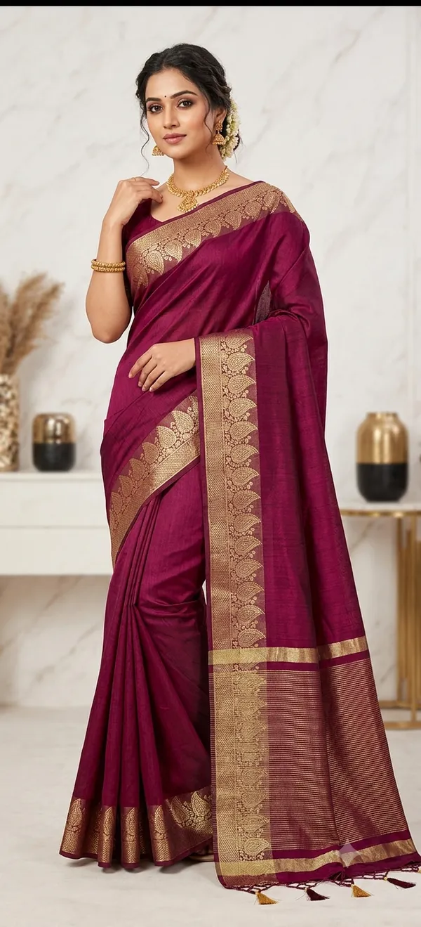 Tasar_Matka_saree