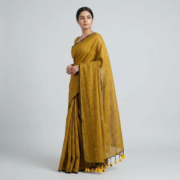 Gini_Khadi_Handloom_With_Bp_Tassels