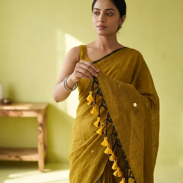 Gini_Khadi_Handloom_With_Bp_Tassels
