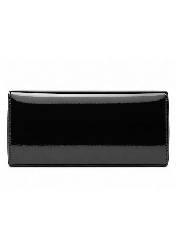 Black_Burgundy_Patent_Leather_Structured_Handbag_For_Women