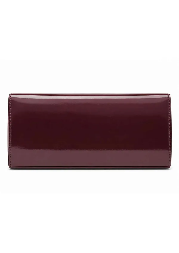 Maroon_Patent_Leather_Structured_Crossbody_Bag_For_Women