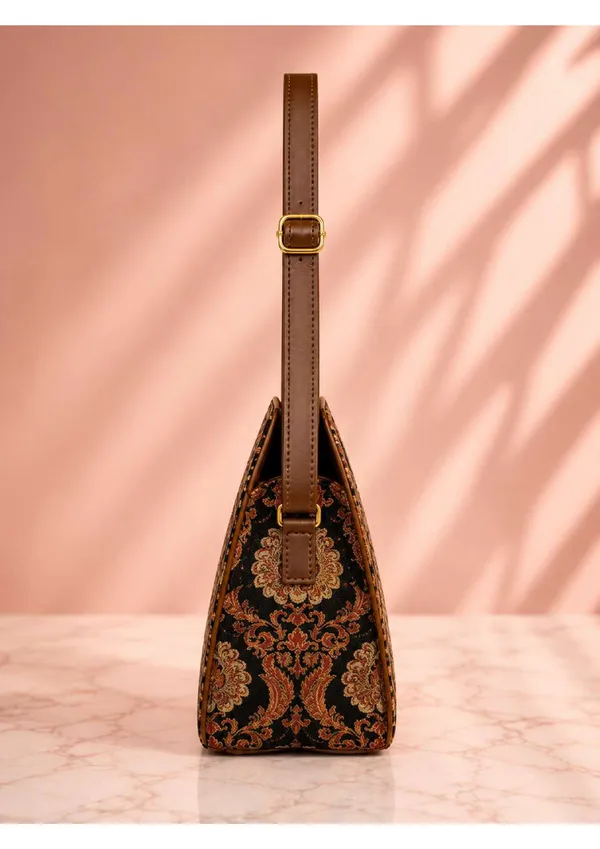 Multicolor_Brocade_Embroidered_Structured_Crossbody_Bag_For_Women