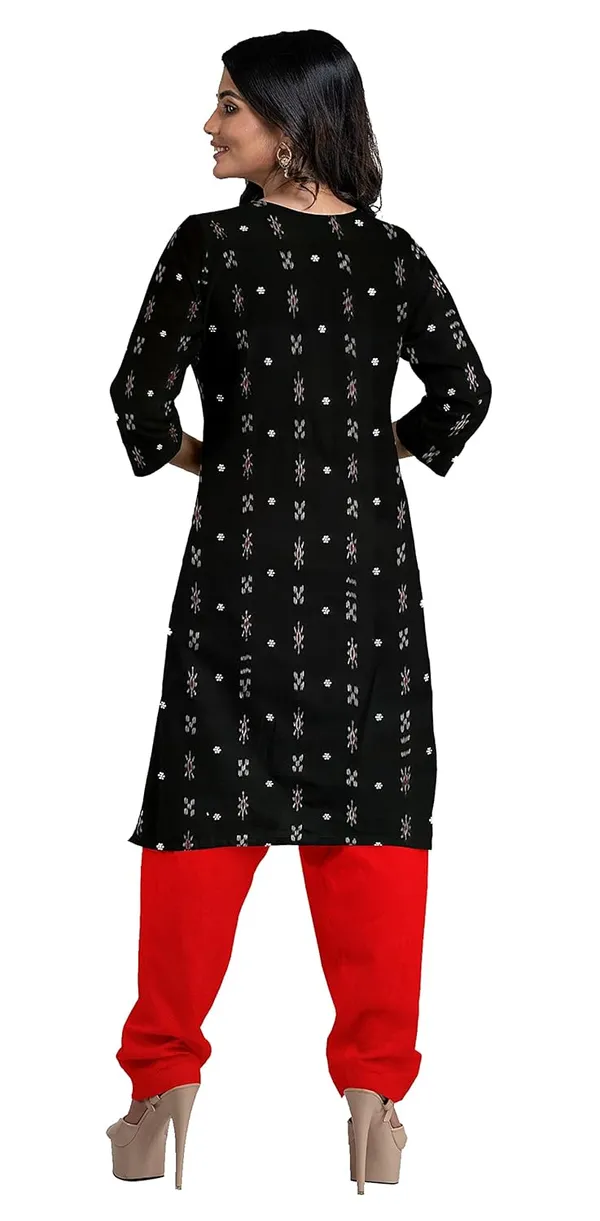 Multicolor_Pure_Cotton_Sambalpuri_Handloom_Dress_Material_With_Dupatta_Bottom_Wear_3_Piece_Set