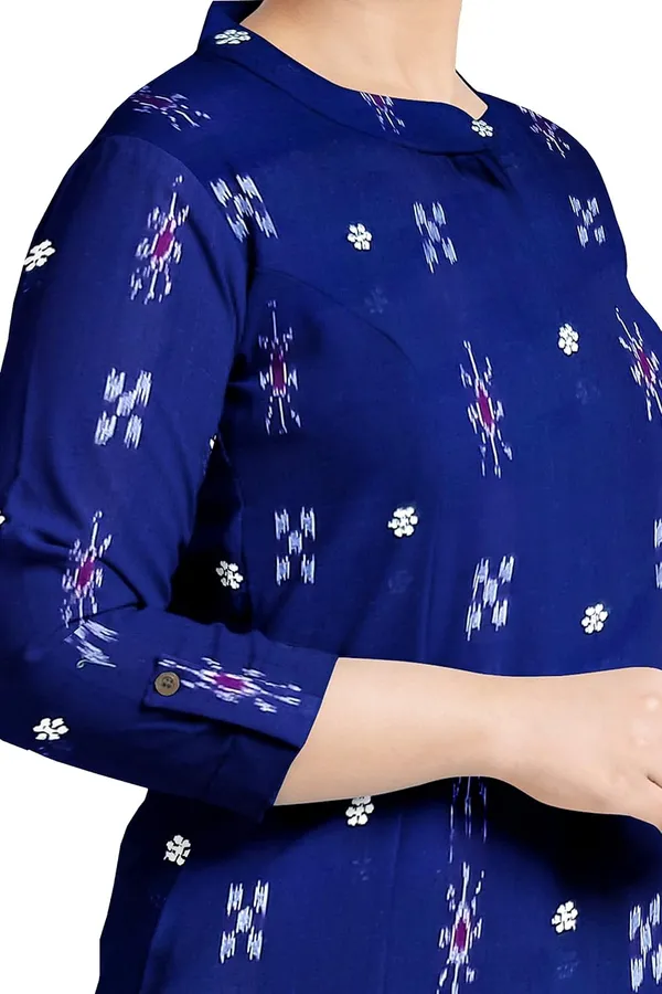 Multicolor_Pure_Cotton_Sambalpuri_Handloom_Dress_Material_With_Dupatta_Bottom_Wear_3_Piece_Set