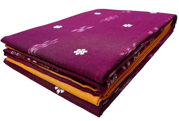 Multicolor_Pure_Cotton_Sambalpuri_Handloom_Dress_Material_With_Dupatta_Bottom_Wear_3_Piece_Set