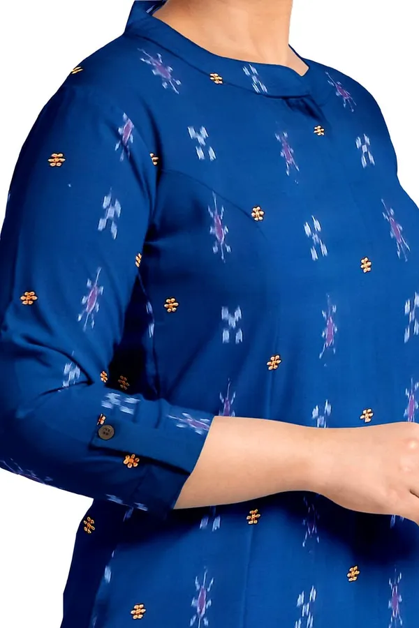 Multicolor_Pure_Cotton_Sambalpuri_Handloom_Dress_Material_With_Dupatta_Bottom_Wear_3_Piece_Set