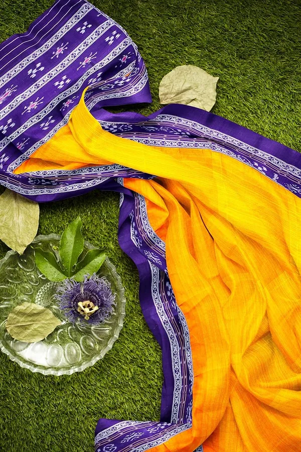 Multicolor_Pure_Cotton_Sambalpuri_Handloom_Dress_Material_With_Dupatta_Bottom_Wear_3_Piece_Set