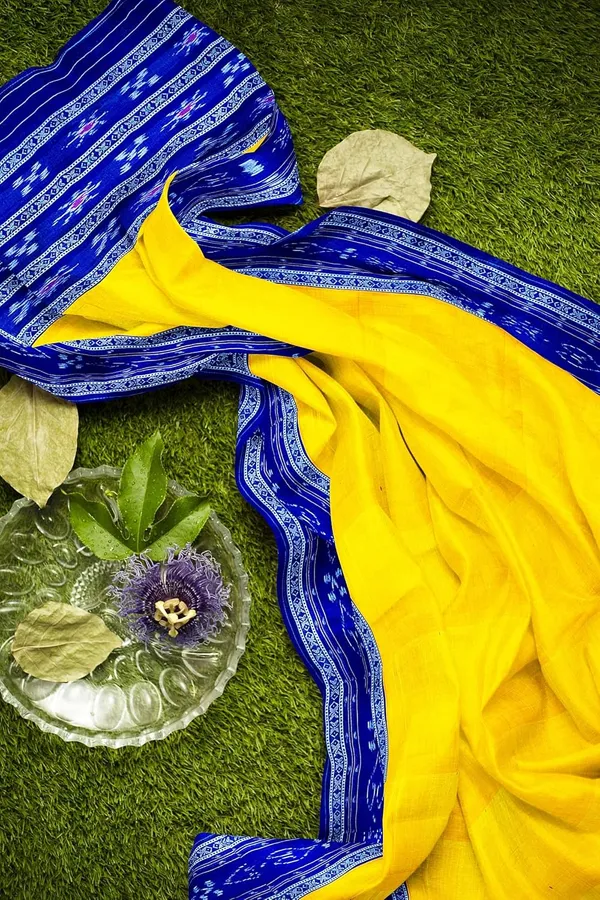 Multicolor_Pure_Cotton_Sambalpuri_Handloom_Dress_Material_With_Dupatta_Bottom_Wear_3_Piece_Set