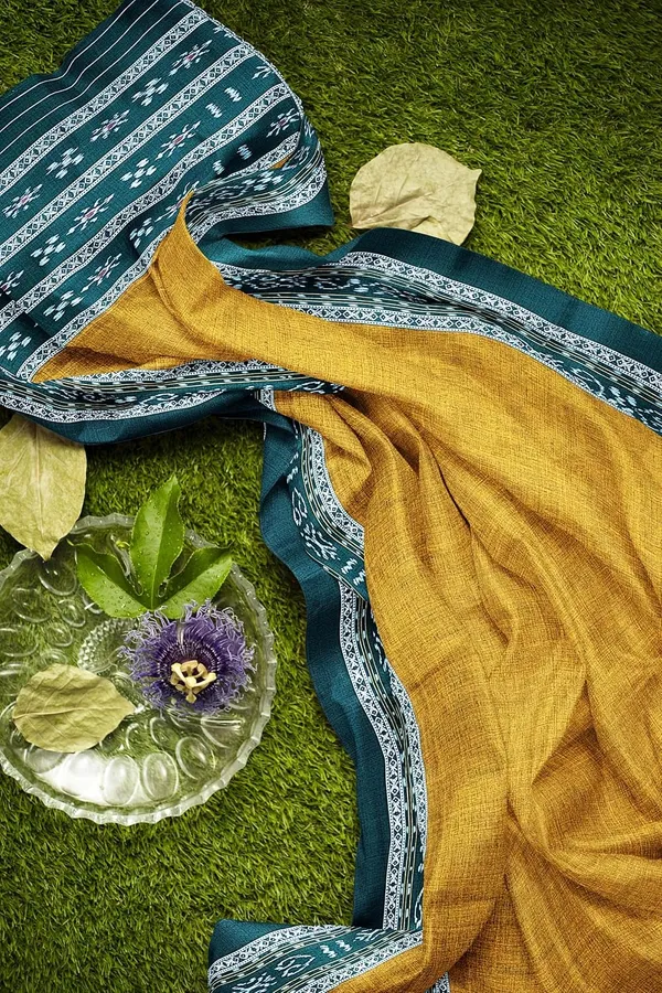 Multicolor_Pure_Cotton_Sambalpuri_Handloom_Dress_Material_With_Dupatta_Bottom_Wear_3_Piece_Set