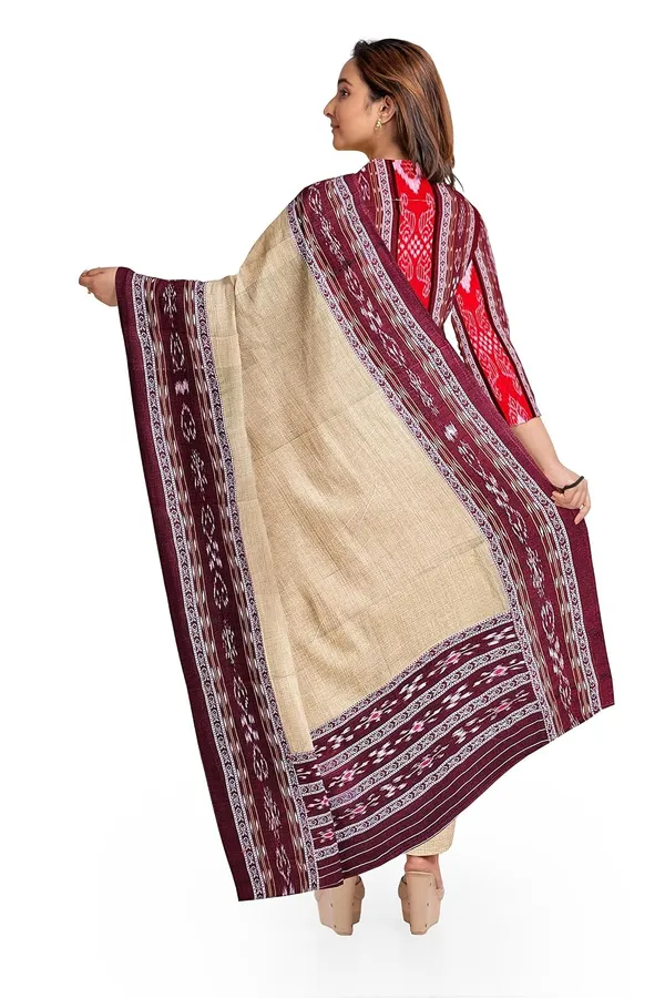 Multicolor_Pure_Cotton_Sambalpuri_Handloom_Dress_Material_With_Dupatta_Bottom_Wear_3_Piece_Set