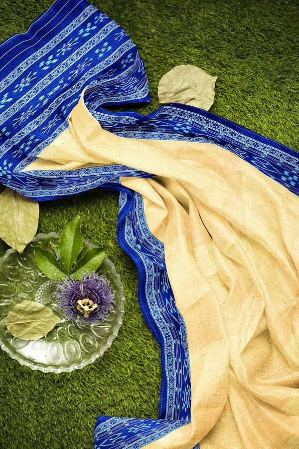Multicolor_Pure_Cotton_Sambalpuri_Handloom_Dress_Material_With_Dupatta_Bottom_Wear_3_Piece_Set