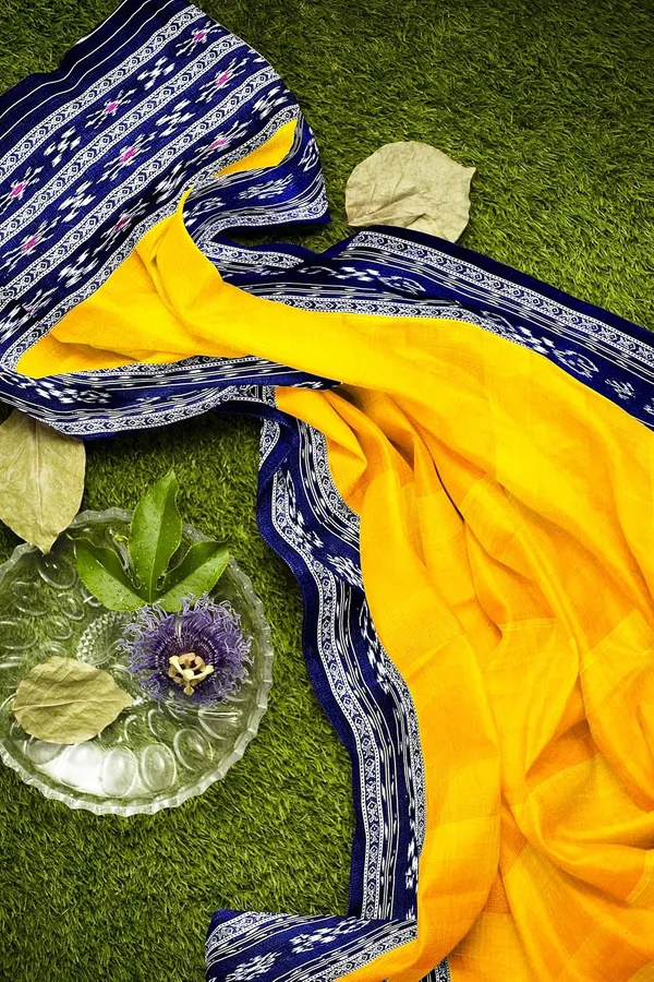 Multicolor_Pure_Cotton_Sambalpuri_Handloom_Dress_Material_With_Dupatta_Bottom_Wear_3_Piece_Set