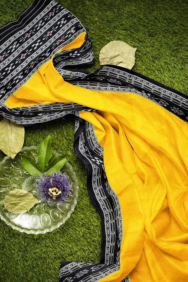 Multicolor_Pure_Cotton_Sambalpuri_Handloom_Dress_Material_With_Dupatta_Bottom_Wear_3_Piece_Set