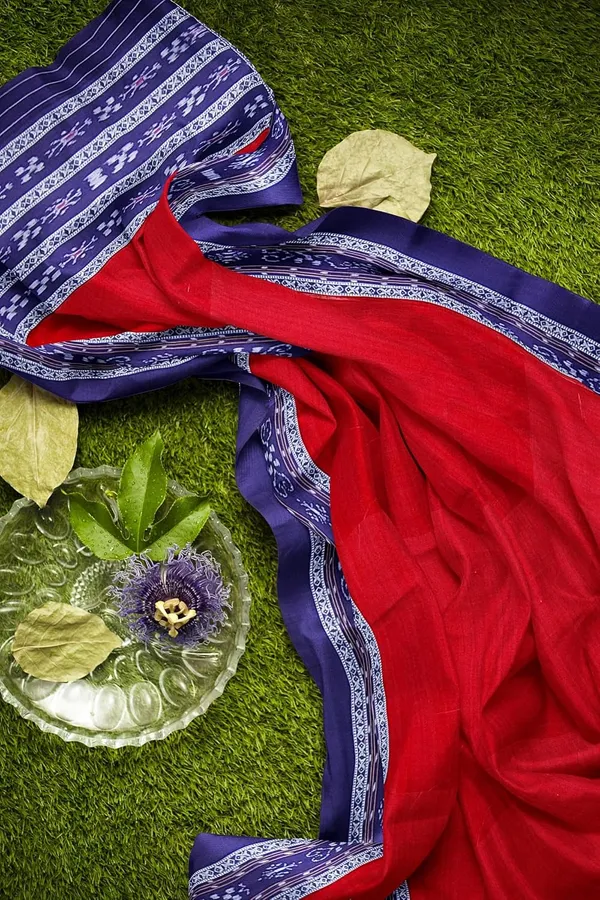 Multicolor_Pure_Cotton_Sambalpuri_Handloom_Dress_Material_With_Dupatta_Bottom_Wear_3_Piece_Set