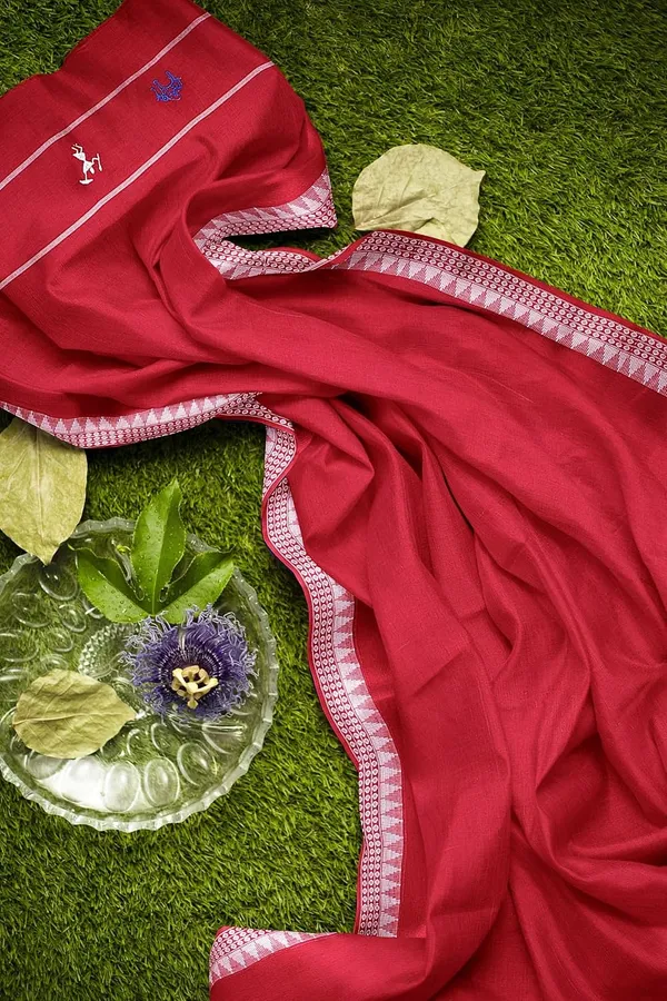 Multicolor_Pure_Cotton_Sambalpuri_Handloom_Dress_Material_With_Dupatta_Bottom_Wear_3_Piece_Set