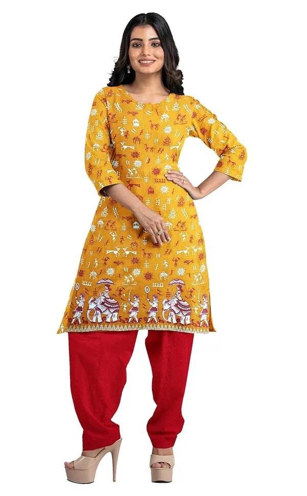 Multicolor_Pure_Cotton_Sambalpuri_Handloom_Dress_Material_With_Dupatta_Bottom_Wear_3_Piece_Set
