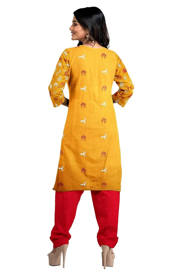 Multicolor_Pure_Cotton_Sambalpuri_Handloom_Dress_Material_With_Dupatta_Bottom_Wear_3_Piece_Set