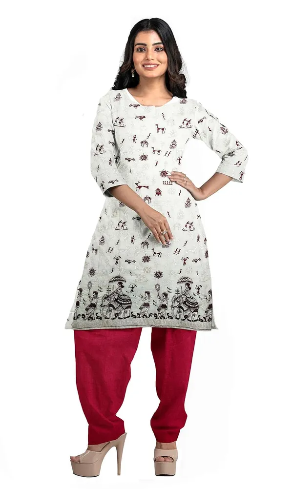 Multicolor_Pure_Cotton_Sambalpuri_Handloom_Dress_Material_With_Dupatta_Bottom_Wear_3_Piece_Set