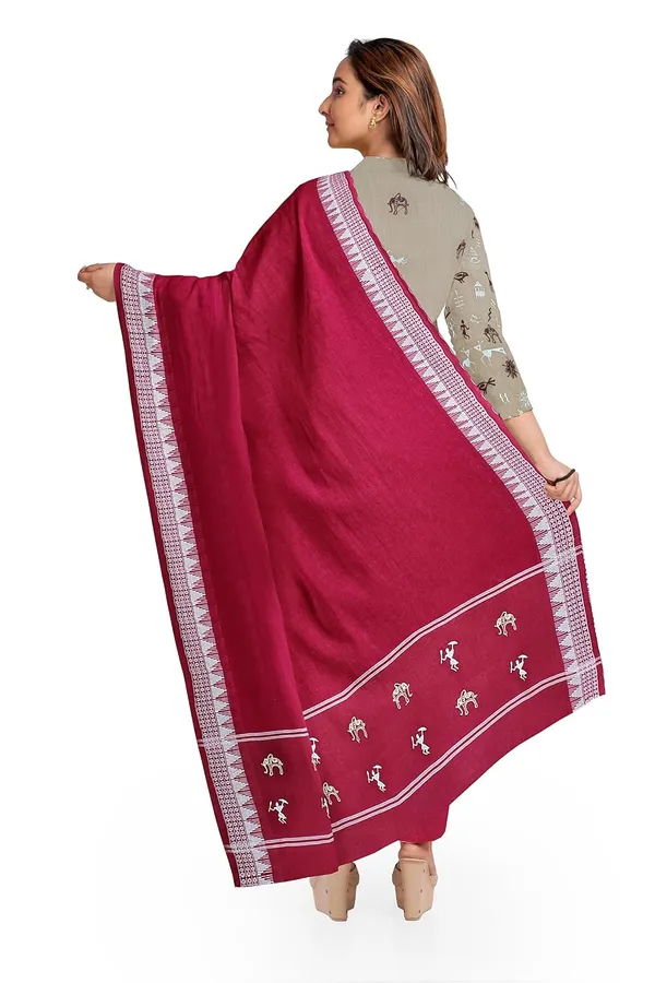 Multicolor_Pure_Cotton_Sambalpuri_Handloom_Dress_Material_With_Dupatta_Bottom_Wear_3_Piece_Set