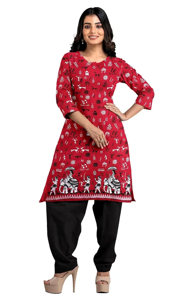 Multicolor_Pure_Cotton_Sambalpuri_Handloom_Dress_Material_With_Dupatta_Bottom_Wear_3_Piece_Set
