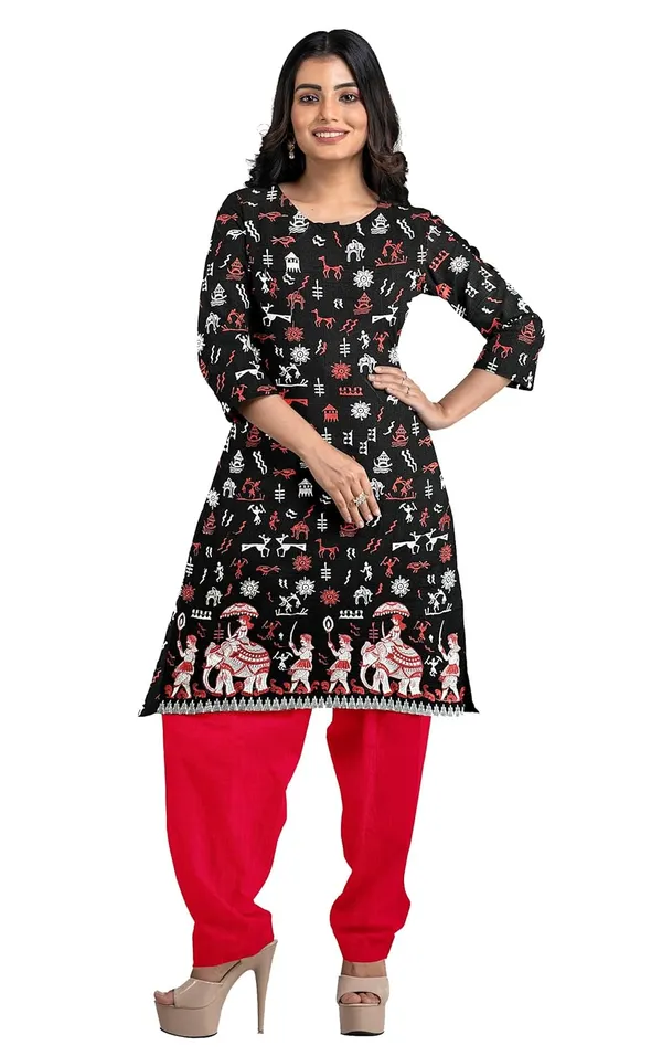 Multicolor_Pure_Cotton_Sambalpuri_Handloom_Dress_Material_With_Dupatta_Bottom_Wear_3_Piece_Set