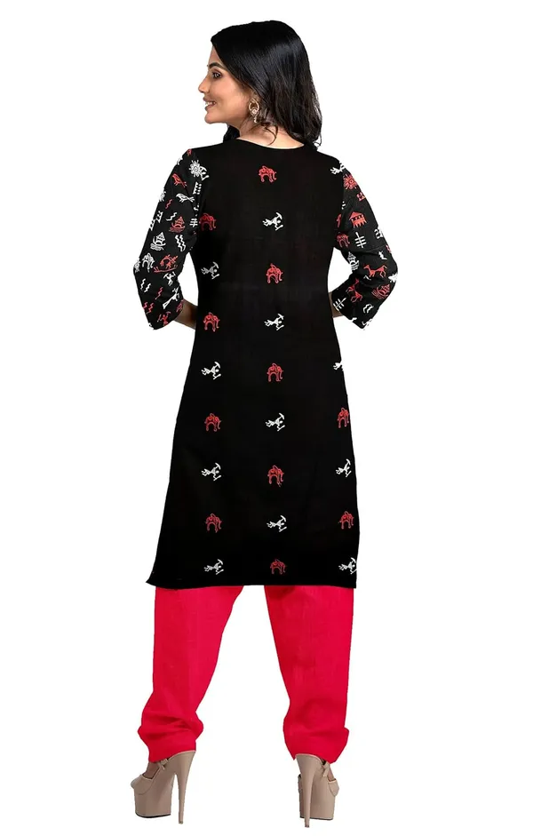 Multicolor_Pure_Cotton_Sambalpuri_Handloom_Dress_Material_With_Dupatta_Bottom_Wear_3_Piece_Set