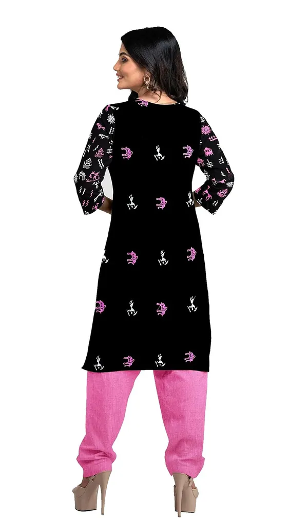 Multicolor_Pure_Cotton_Sambalpuri_Handloom_Dress_Material_With_Dupatta_Bottom_Wear_3_Piece_Set