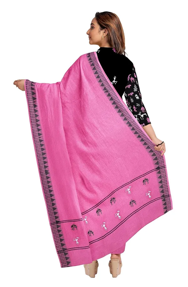 Multicolor_Pure_Cotton_Sambalpuri_Handloom_Dress_Material_With_Dupatta_Bottom_Wear_3_Piece_Set