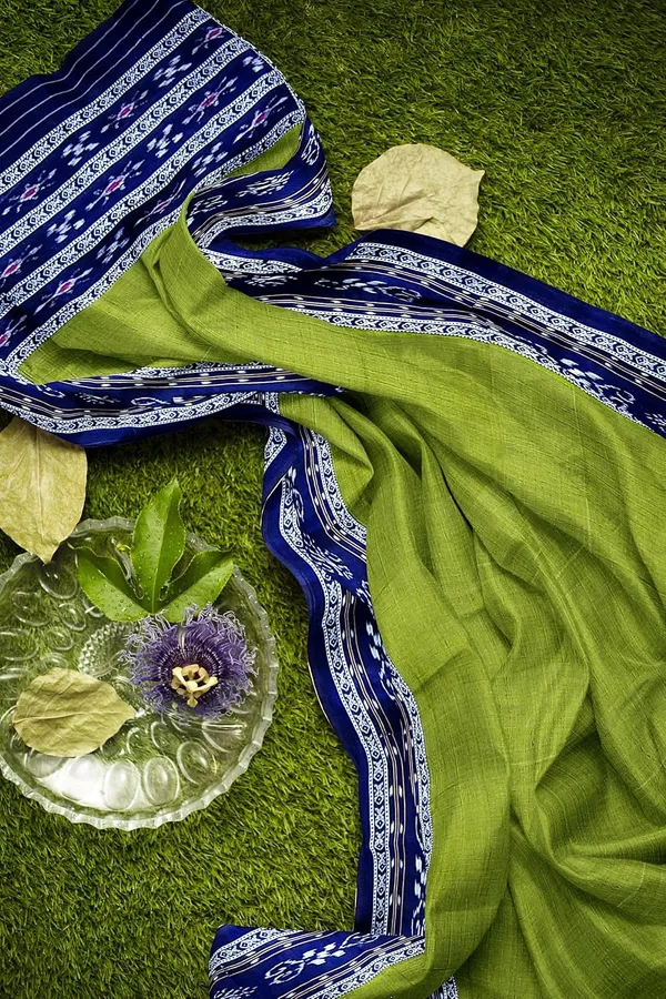 Multicolor_Pure_Cotton_Sambalpuri_Handloom_Dress_Material_With_Dupatta_Bottom_Wear_3_Piece_Set