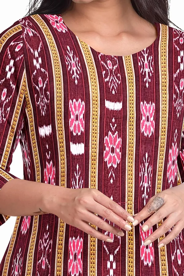 Multicolor_Pure_Cotton_Sambalpuri_Handloom_Dress_Material_With_Dupatta_Bottom_Wear_3_Piece_Set