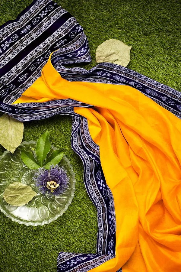 Multicolor_Pure_Cotton_Sambalpuri_Handloom_Dress_Material_With_Dupatta_Bottom_Wear_3_Piece_Set