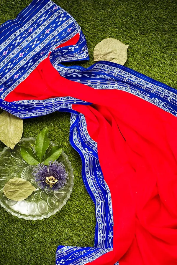 Multicolor_Pure_Cotton_Sambalpuri_Handloom_Dress_Material_With_Dupatta_Bottom_Wear_3_Piece_Set
