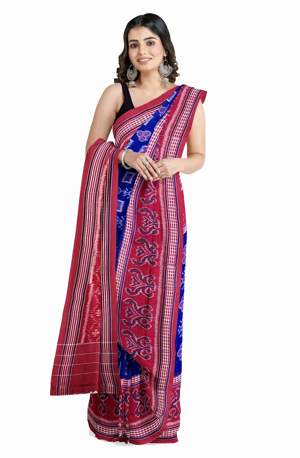 KALPRA__FASHION__Rangabati_Pure_Cotton_Handloom_Sambalpuri_Saree