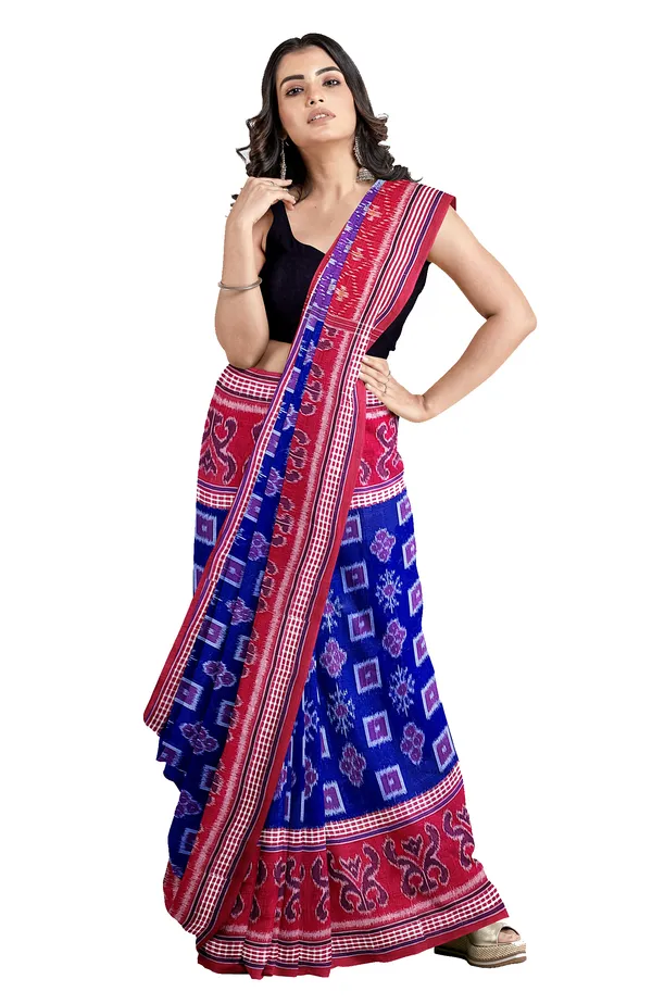 KALPRA__FASHION__Rangabati_Pure_Cotton_Handloom_Sambalpuri_Saree