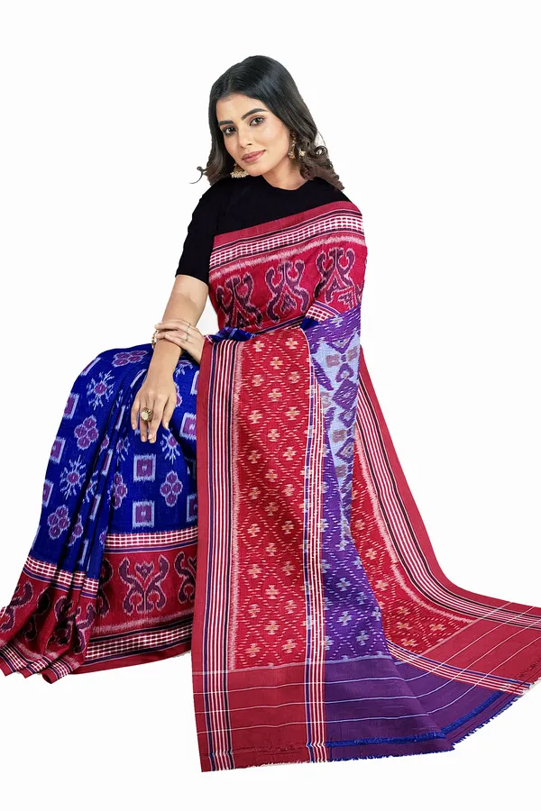 KALPRA__FASHION__Rangabati_Pure_Cotton_Handloom_Sambalpuri_Saree
