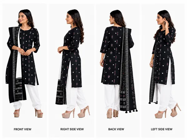 Multicolor_Pure_Cotton_Sambalpuri_Handloom_Dress_Material_With_Dupatta_Bottom_Wear_3_Piece_Set