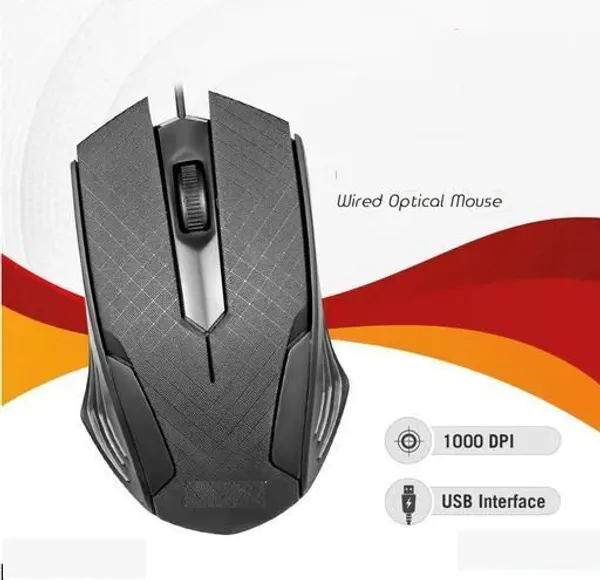 Black_Usb_Wired_Ambidextrous_Optical_Gaming_Mouse