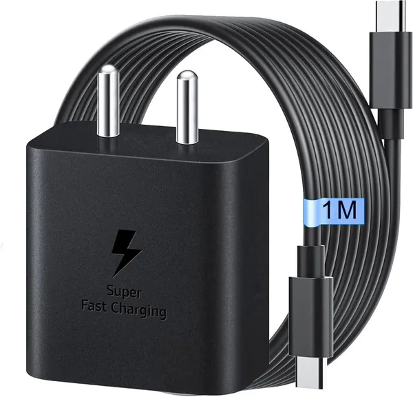 45W_Single_Port_Fast_Charging_Mobile_Charger_Black