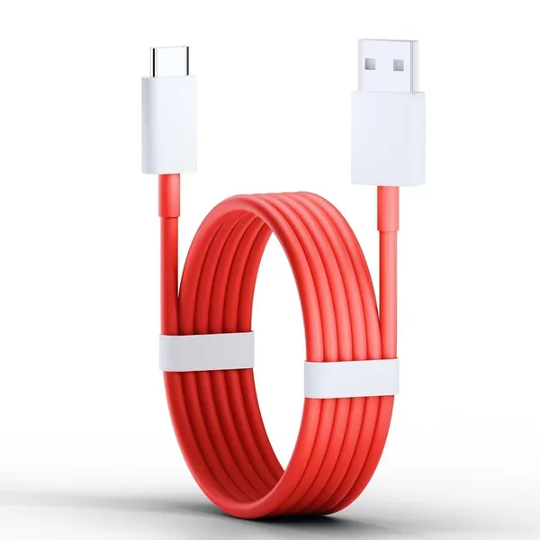 80W_Usb_To_Type_C_Fast_Charging_Cable_1M_Red_&_White