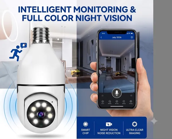 Wireless_Bulb_Cctv_Security_Camera_For_Home